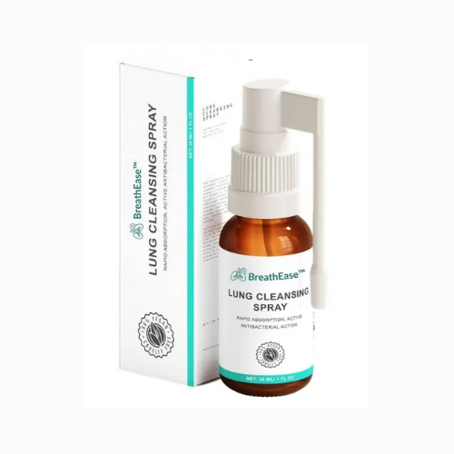 BreathEase™ Longspray Tegen Kortademigheid